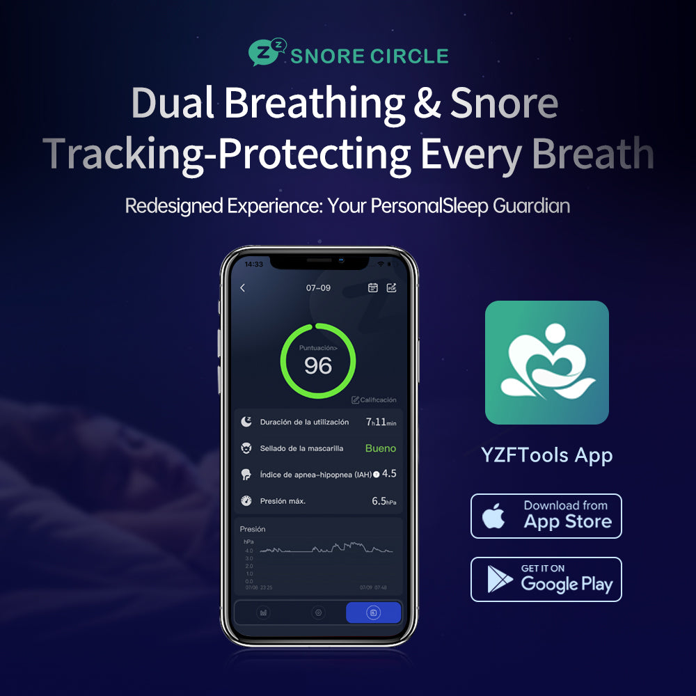 SNORE CIRCLE Application Software Synchronize Data
