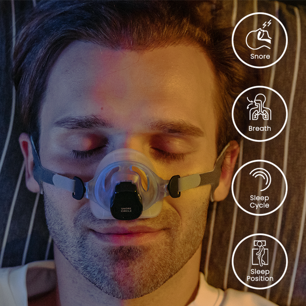 YS21 Sleep Breathing Monitor with APP Sleep Analysis Report