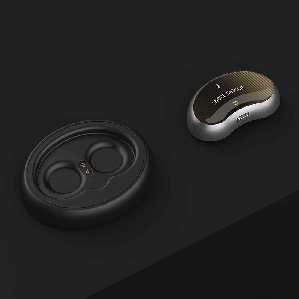 Snore Circle YA4200 Electronic Muscle Stimulator Plus With A Pack of Conductive Strips