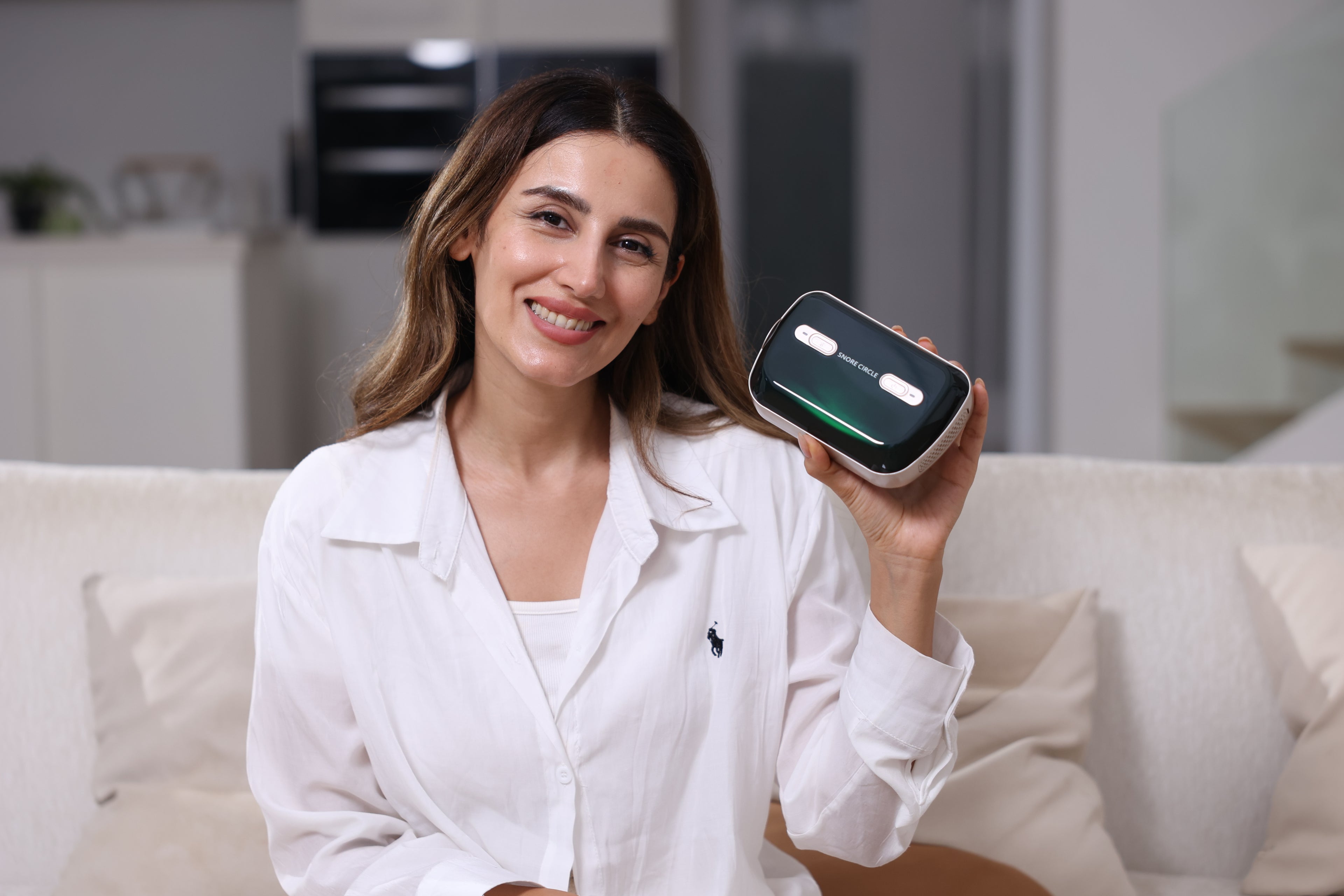 Load video: SNORE CIRCLE YA50Pro New Upgraded APAP Device